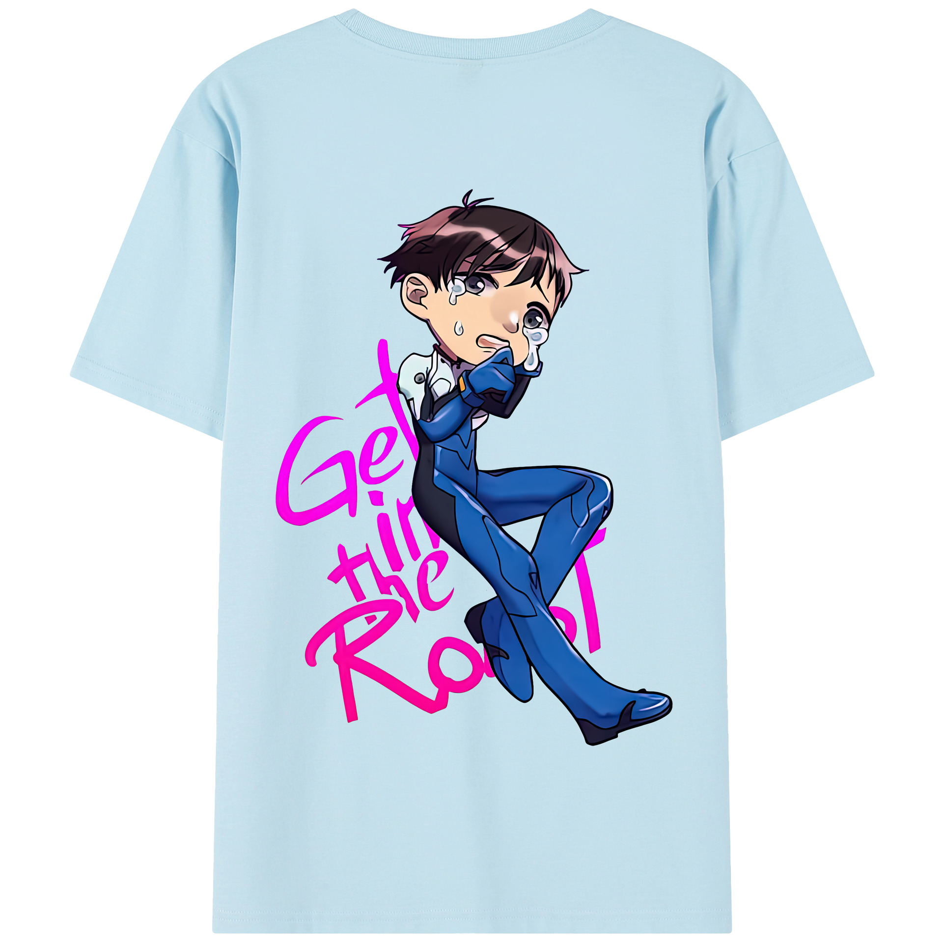（画像用） EVA 新世紀エヴァンゲリオン 綿100％半袖Tシャツ（背面プリント）